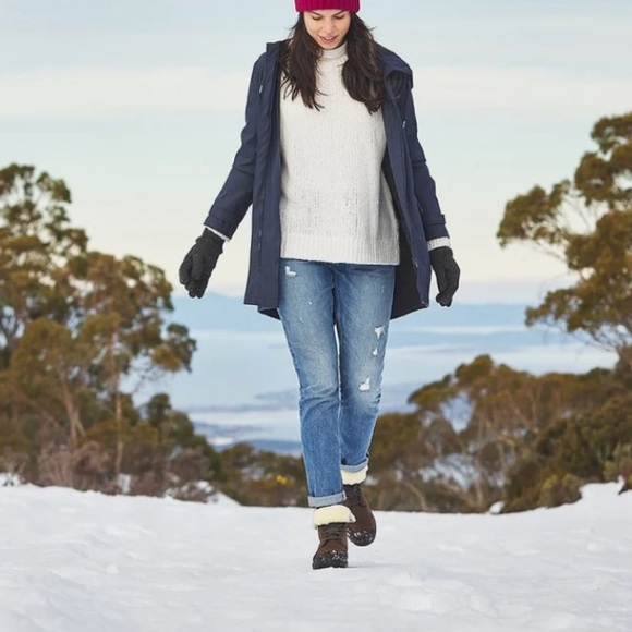 New Blundstone Thermal Fur Lace Up Leather Waterproof boots AU 4 - US women’s 7 - Picture 3 of 12